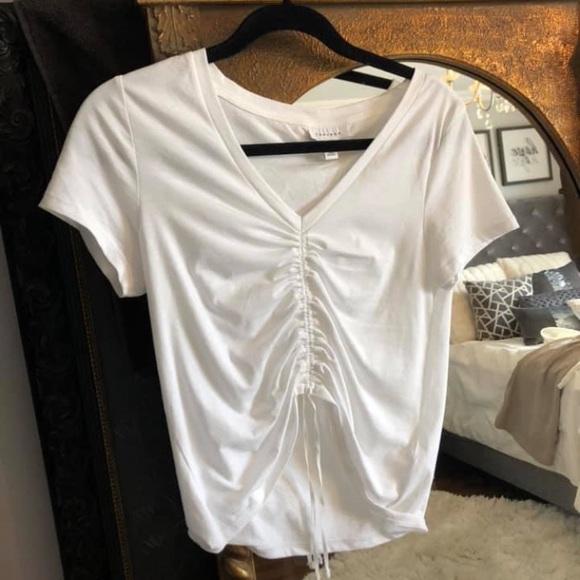 Top shop cute white top - Picture 1 of 1